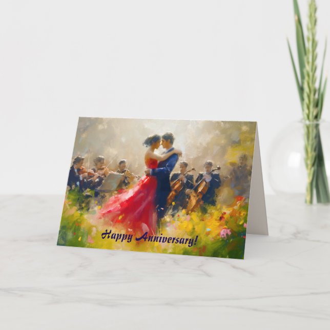 DANCE FOREVER ANNIVERSARY CARD (Front)