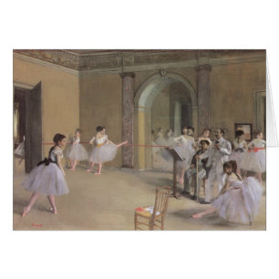 Dance Foyer at the Opera by Edgar Degas Cards