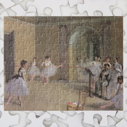 Dance Foyer at the Opera by Edgar Degas Jigsaw Puzzle