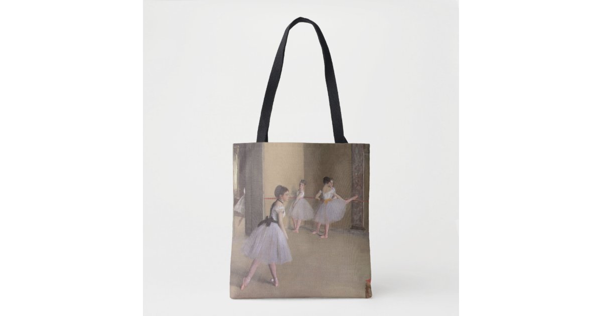Dance Foyer At The Opera By Edgar Degas Tote Bag Zazzle Com