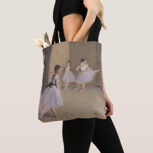 Dance Foyer at the Opera by Edgar Degas Tote Bag