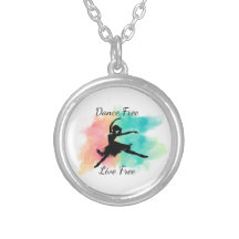 Dance Free Live Free Dance Keychain