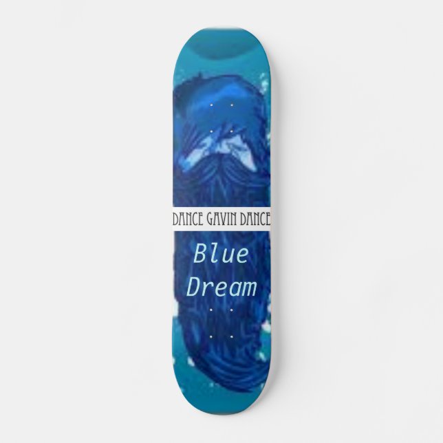Dance Gavin Dance blue dream beard deck (Front)