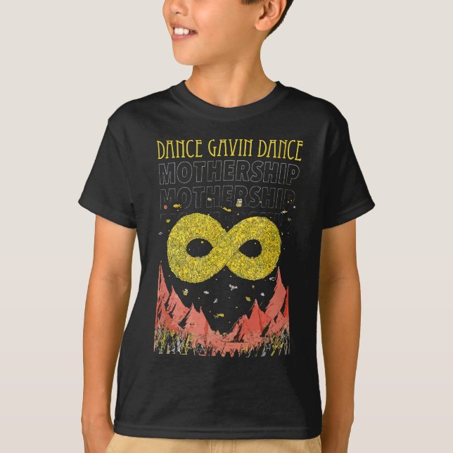 Dance Gavin Dance Mothership graphic T-Shirt (Front)