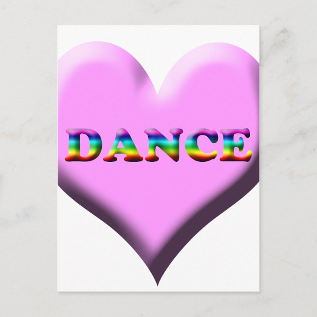 Dance! Gifts Postcard (Front)