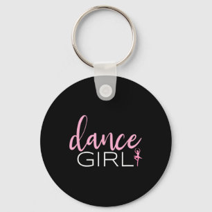 Dance Girl Dancing Ballerina Ballet Dancer Gift Fo Keychain
