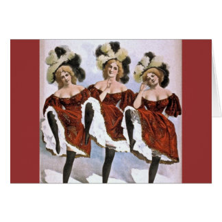 dance girls cards