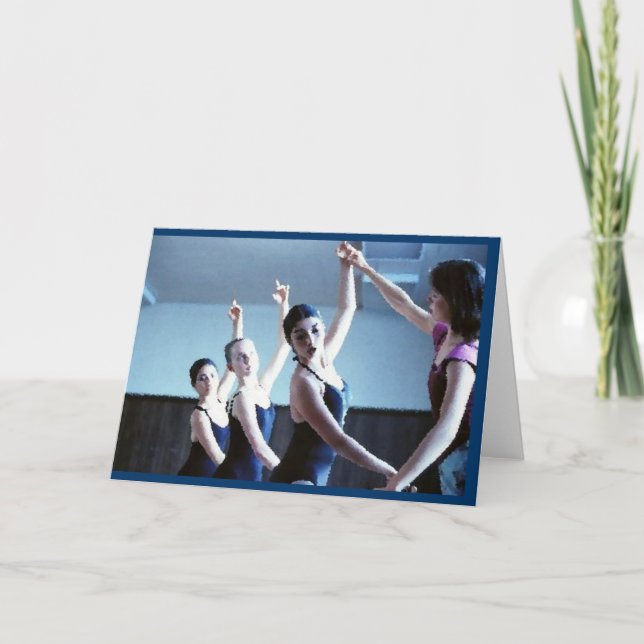 Dance Greeting Card (Front)