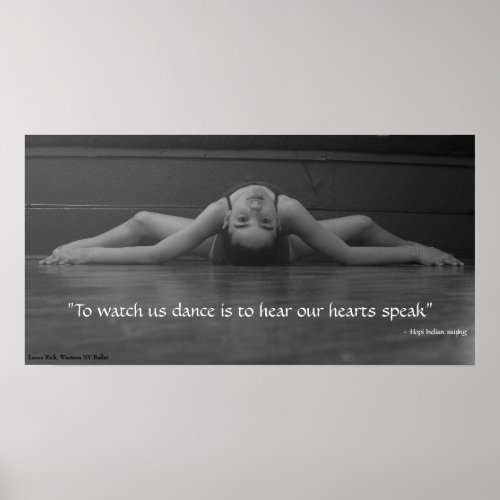 Dance Heart Speak Poster
