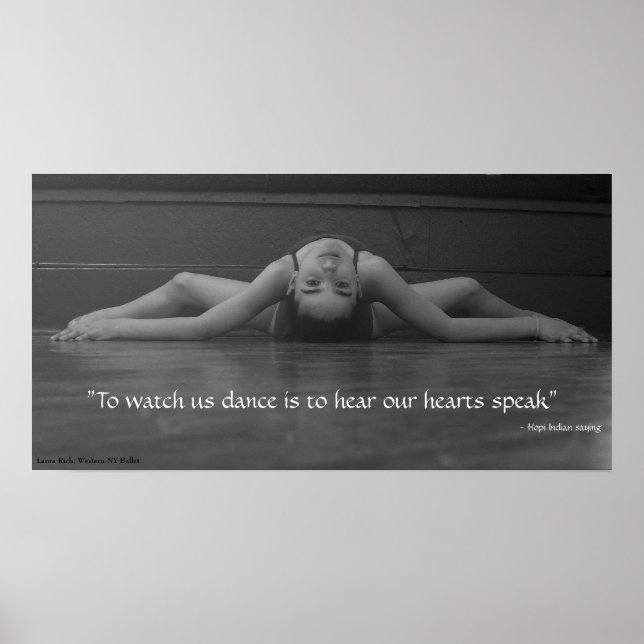 Dance Heart Speak Poster (Front)