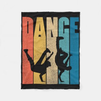 Dance Hip Hop Dancing Hiphop Dancer Breakdance Bre Fleece Blanket
