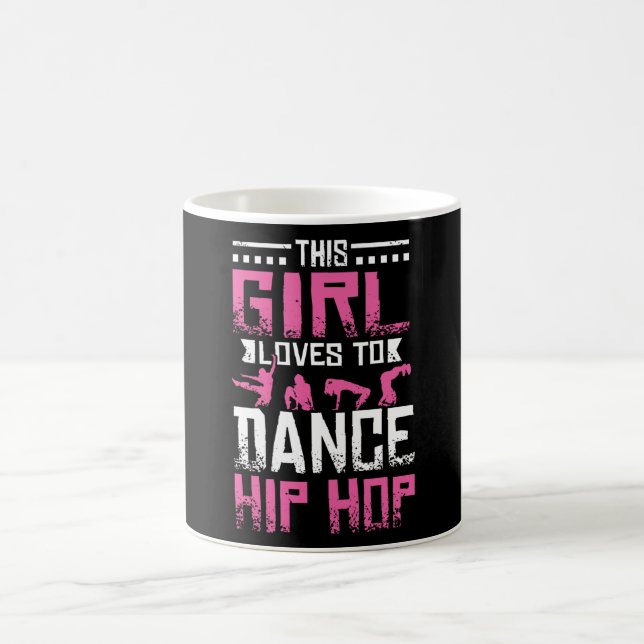 Dance Hip Hop Girl Coffee Mug (Center)