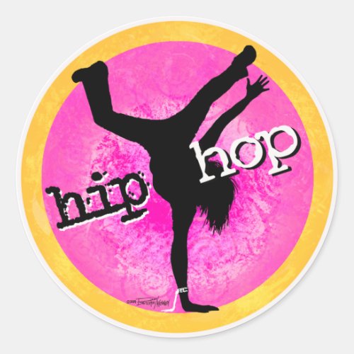 Dance _ Hip Hop Girl sticker