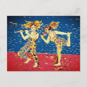 Dance Holiday Postcard