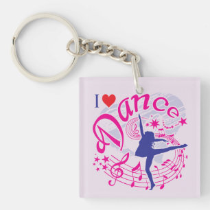 Dance - I Love Dance Keychain