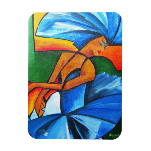 Dance in blue 2008 magnet