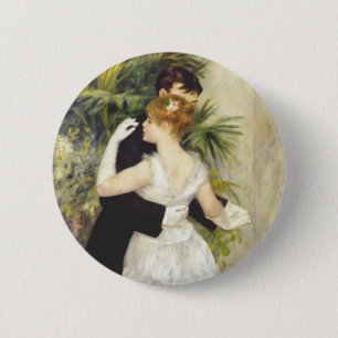 Dance in the City by Renoir Button