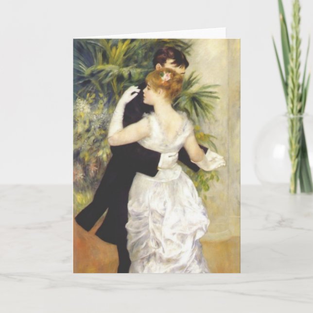 Dance in the City by Renoir Card (Front)