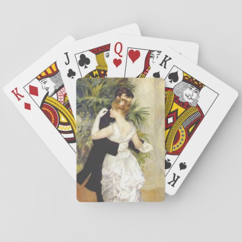 Dance in the City by Renoir Poker Cards