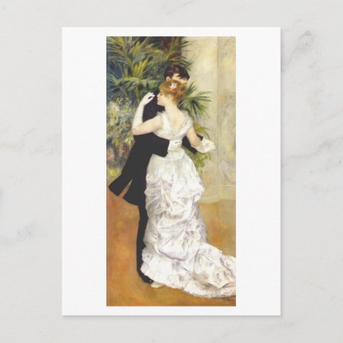 Dance in the City by Renoir Postcard