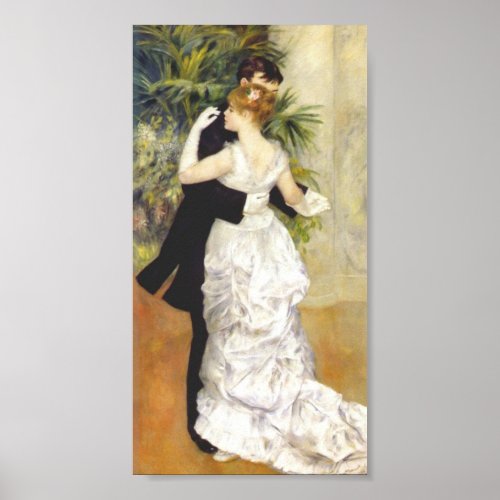 Dance in the City by Renoir Poster