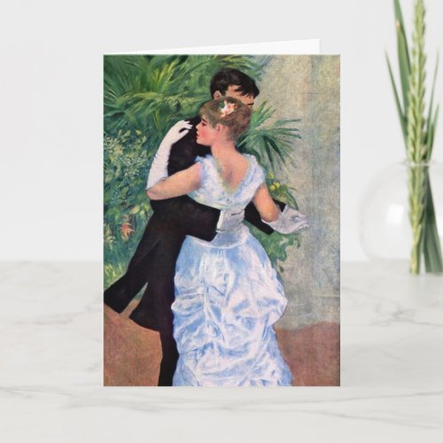 Dance in the City Wedding Card