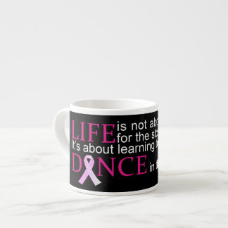 Dance in the Rain Breast Cancer Awareness Mug