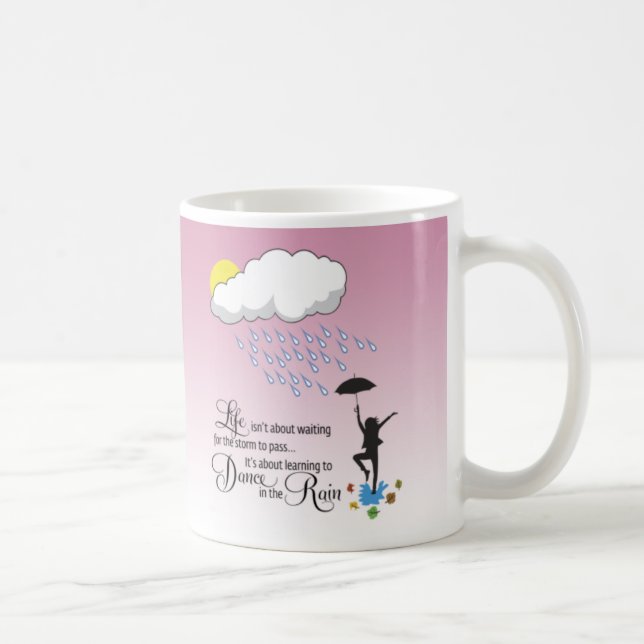 Dance in the Rain Coffee Mug (Right)