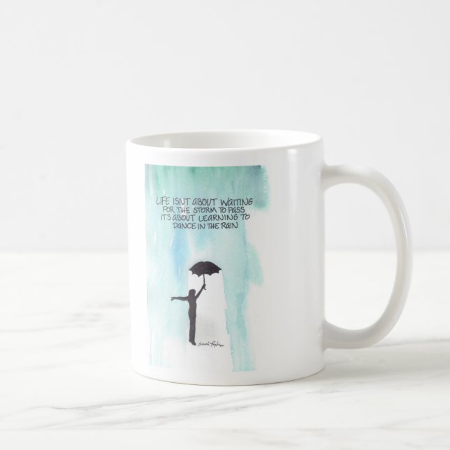 Dance In The Rain Coffee Mug (Right)