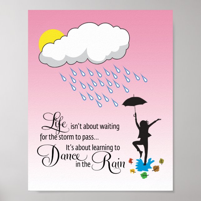 Dance in the Rain Poster (Front)