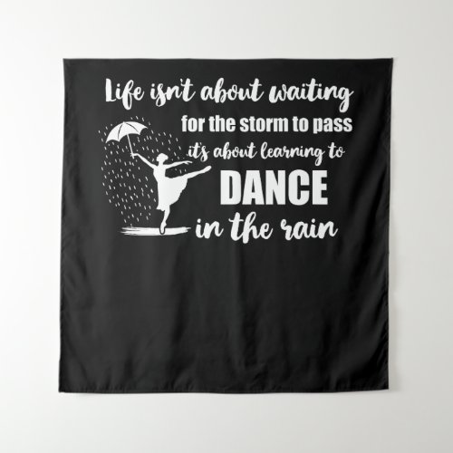 Dance In The Rain Tapestry