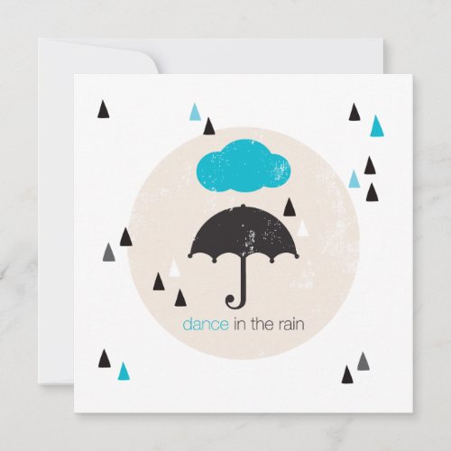 Dance in the rain umbrella