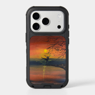 Dance in the Sunset Glow handmade artwork iPhone 17 Pro Case