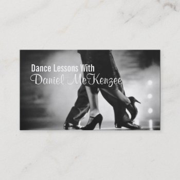 Dance Instructor Business Card by olicheldesign at Zazzle