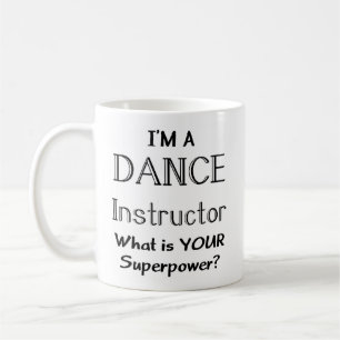 dance instructor coffee mug
