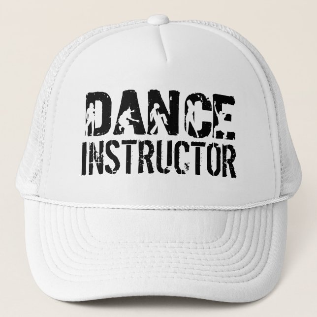DANCE Instructor Trucker Hat (Front)