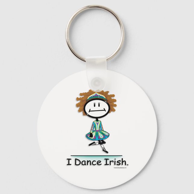 Dance Irish Keychain (Front)