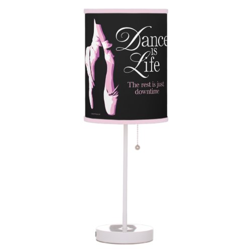 Dance Is Life Table Lamp