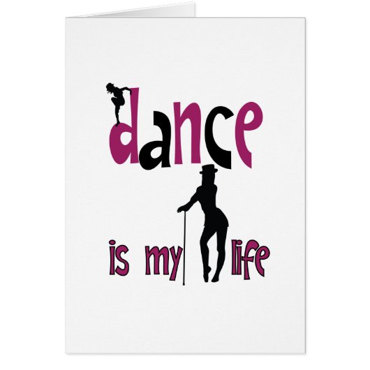 Dance is my life cards (Front)