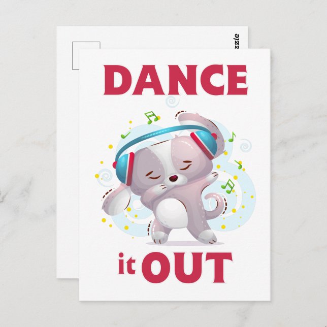 Dance It Out  Postcard (Front/Back)