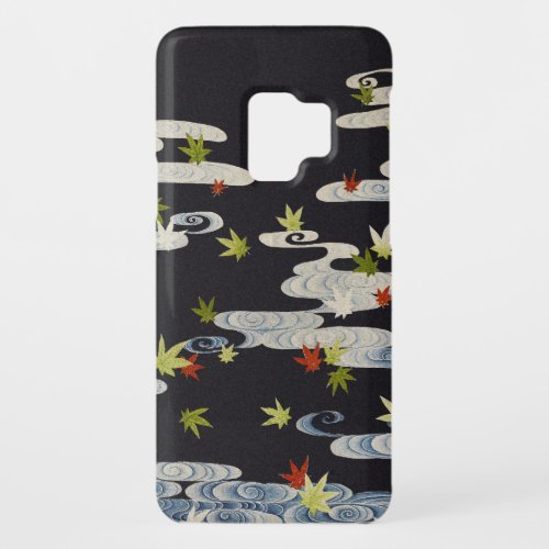 DANCE KIMONORUNNING WATERFALLING LEAVES Floral Case_Mate Samsung Galaxy S9 Case