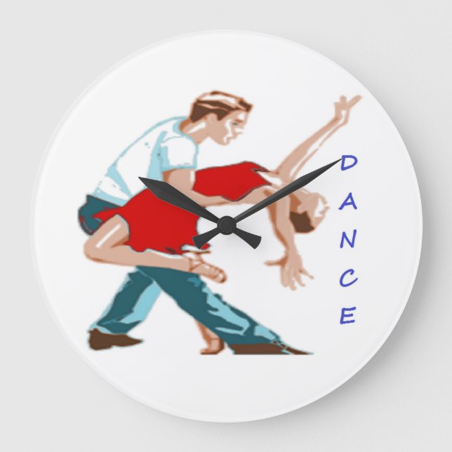 DANCE LARGE CLOCK (Front)
