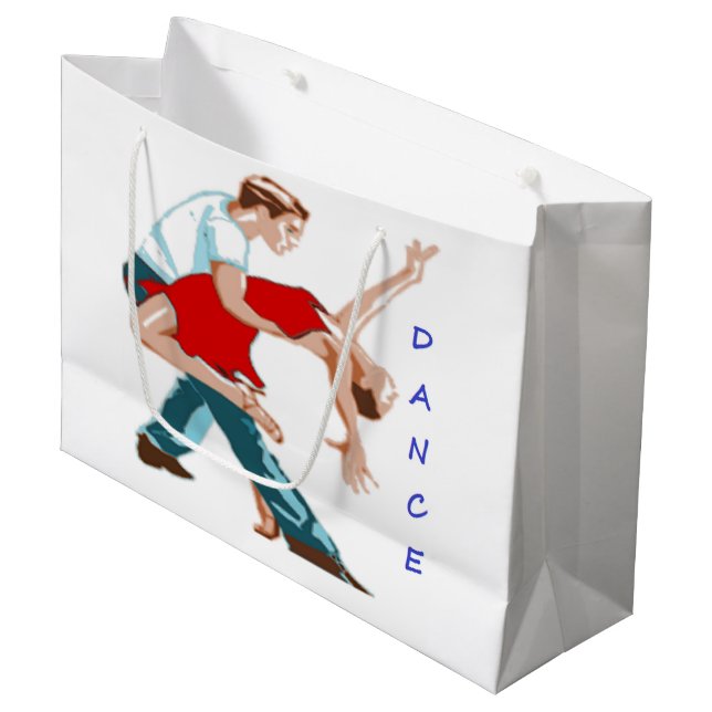 DANCE LARGE GIFT BAG (Front Angled)