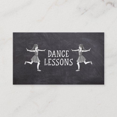 Dance Lessons Dancing Teacher Instructor Classes Business Card