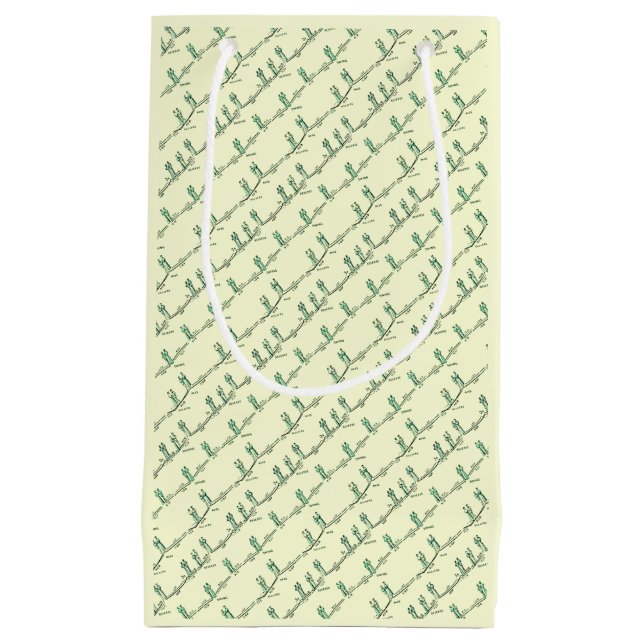 Dance Lessons Gift Bag (Yellow) (Front)