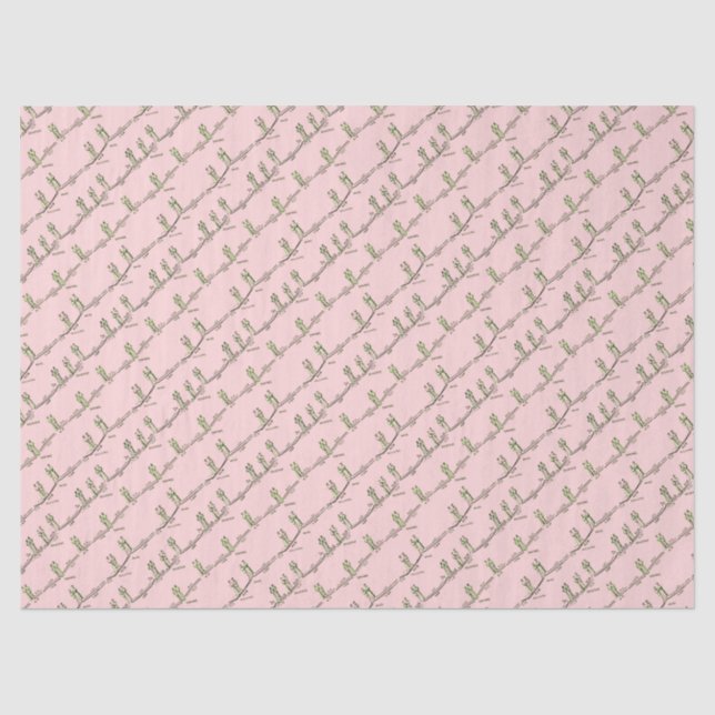 Dance Lessons Tissue Paper (Pink) (Front)