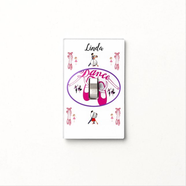 Dance Light Switch Cover (In Situ)