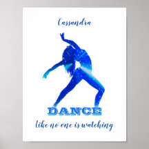 Dance Like no one is Watching Abstract
