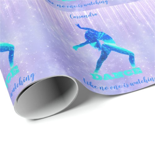 Dance Like no one is Watching Abstract   Wrapping Paper