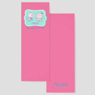 Dance Like No One is Watching Custom Dancing Pigs Bookmarks
